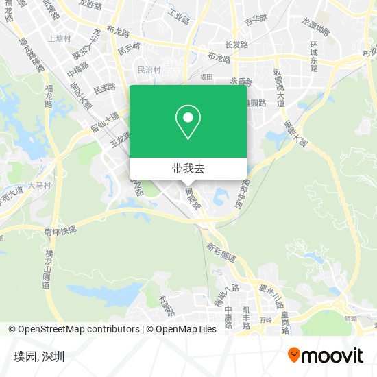 璞园地图