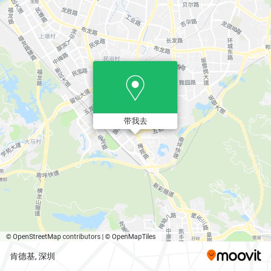 肯德基地图