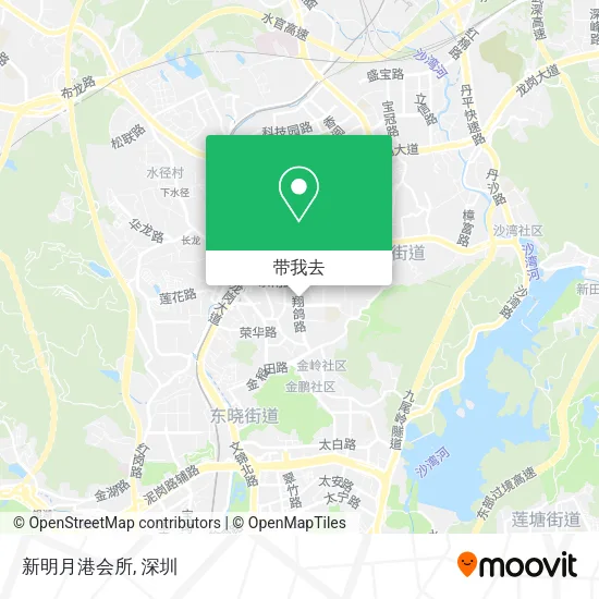 新明月港会所地图