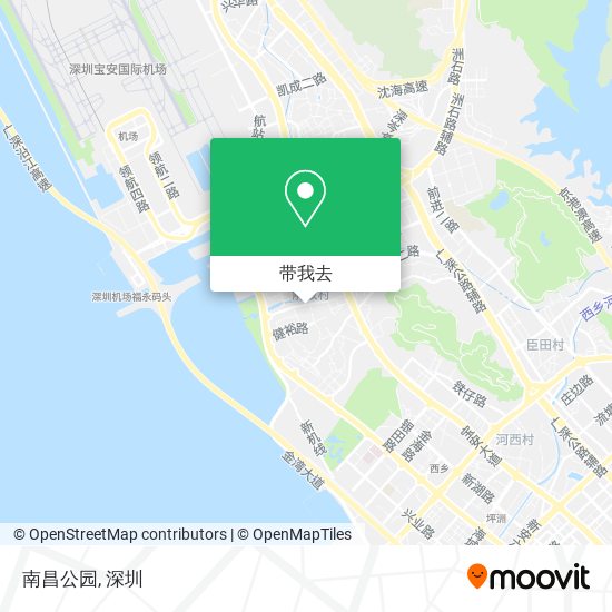南昌公园地图