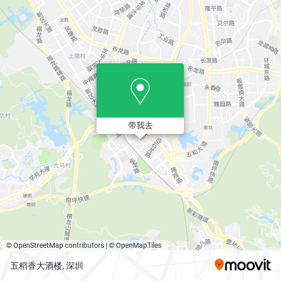 五稻香大酒楼地图