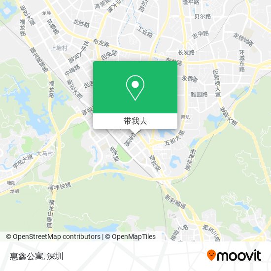 惠鑫公寓地图