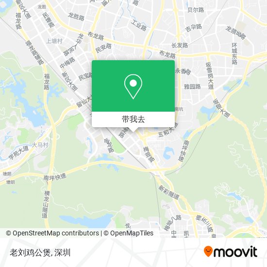 老刘鸡公煲地图