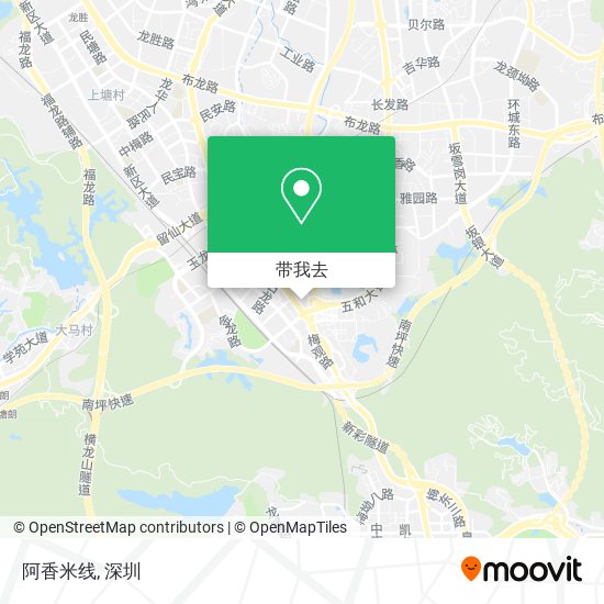 阿香米线地图