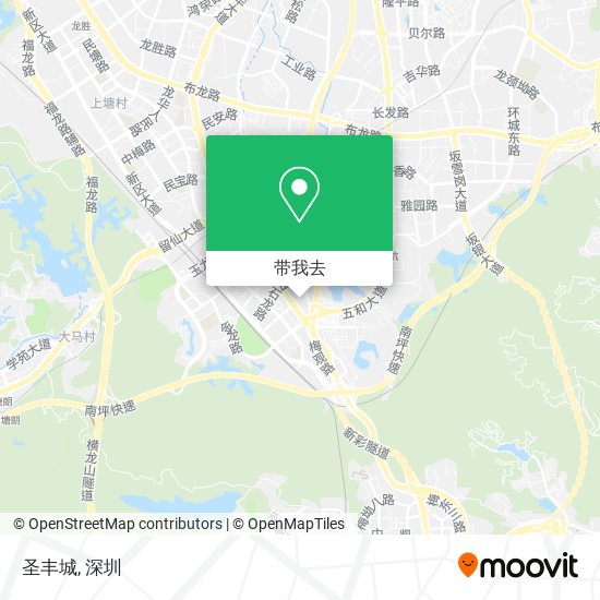 圣丰城地图