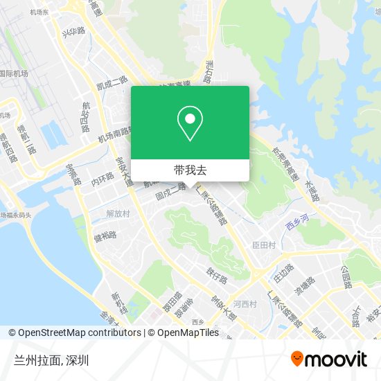 兰州拉面地图