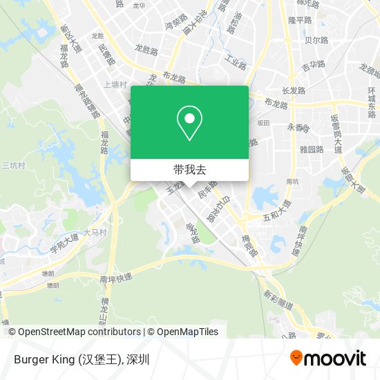 Burger King (汉堡王)地图