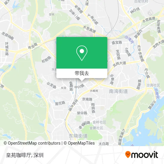 皇苑咖啡厅地图