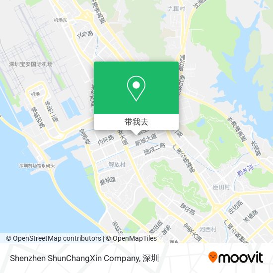 Shenzhen ShunChangXin Company地图