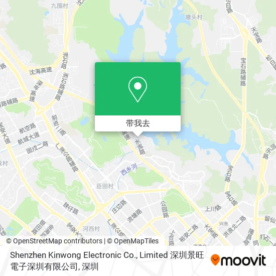 Shenzhen Kinwong Electronic Co., Limited 深圳景旺電子深圳有限公司地图