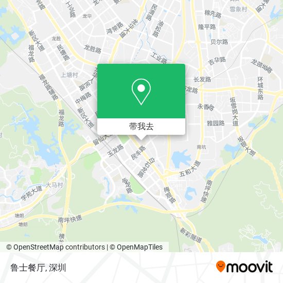 鲁士餐厅地图