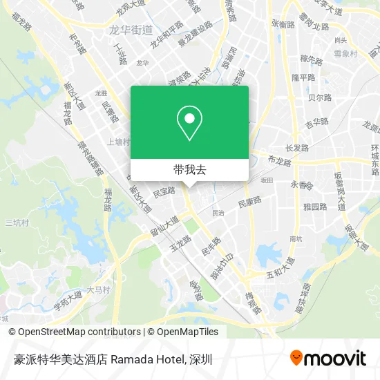 豪派特华美达酒店 Ramada Hotel地图