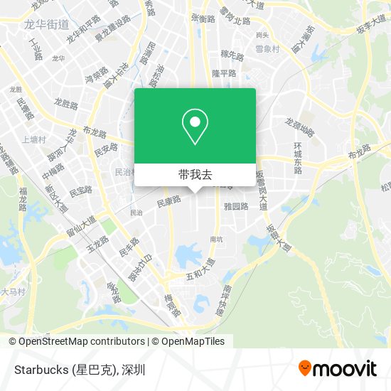 Starbucks (星巴克)地图