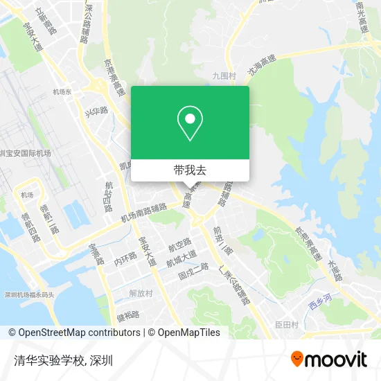 清华实验学校地图