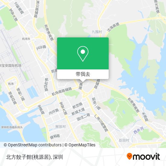 北方餃子館(桃源居)地图