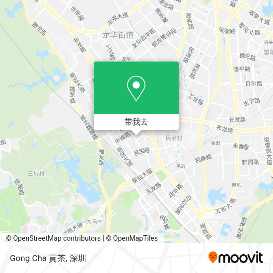 Gong Cha 貢茶地图