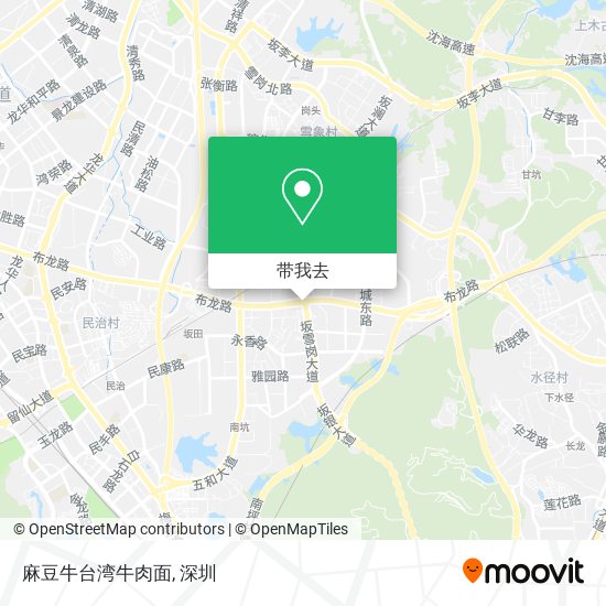 麻豆牛台湾牛肉面地图
