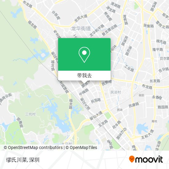 缪氏川菜地图