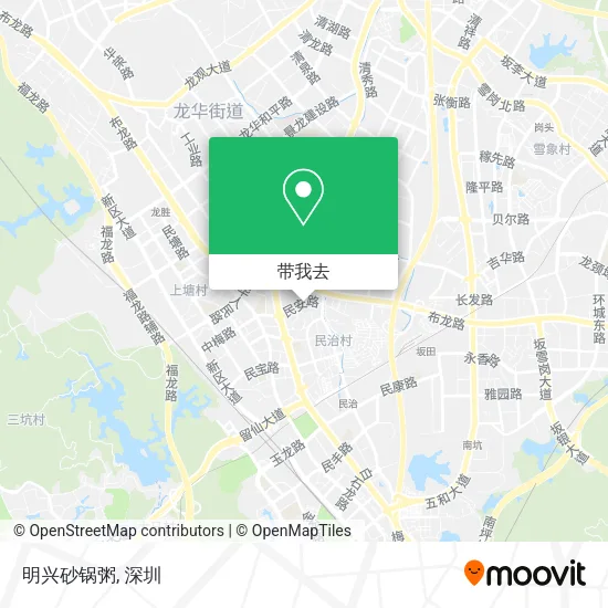 明兴砂锅粥地图