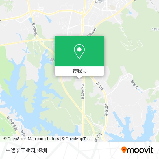 中运泰工业园地图