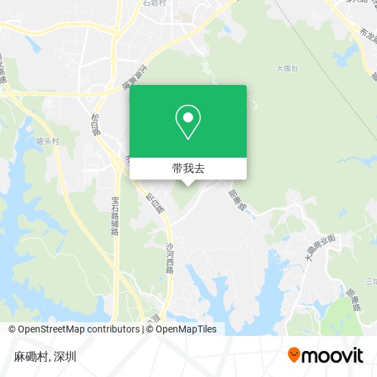 麻磡村地图