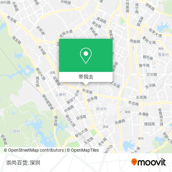 崇尚百货地图