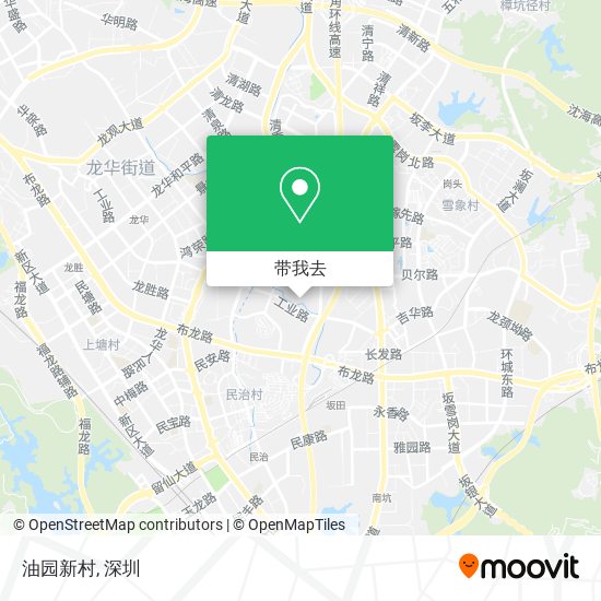 油园新村地图