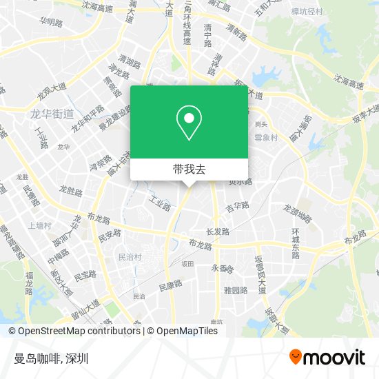 曼岛咖啡地图