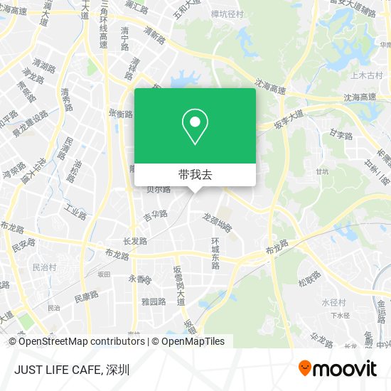 JUST LIFE CAFE地图