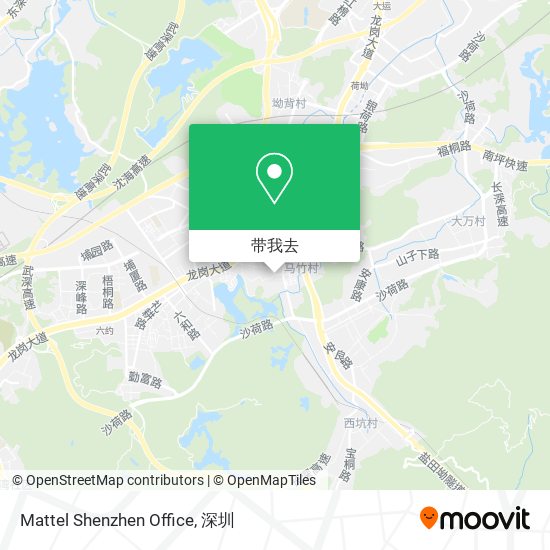 Mattel Shenzhen Office地图