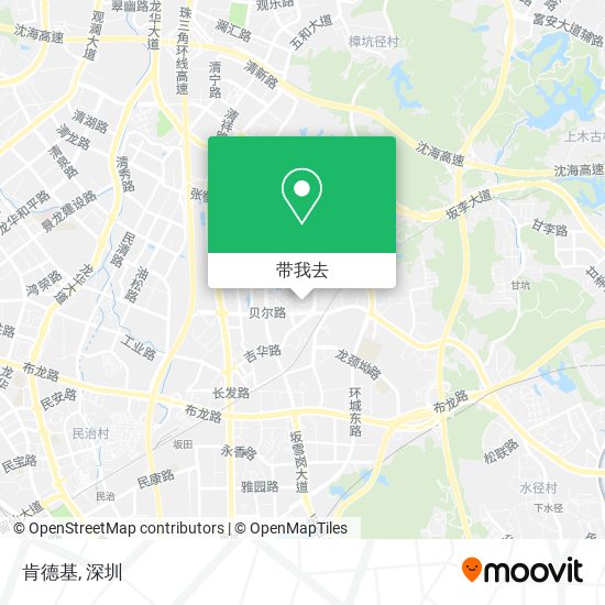肯德基地图