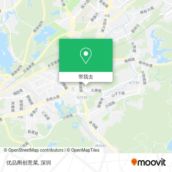 优品阁创意菜地图