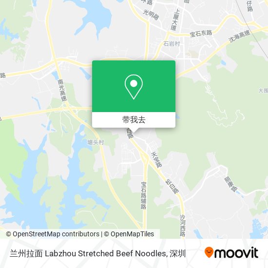 兰州拉面 Labzhou Stretched Beef Noodles地图