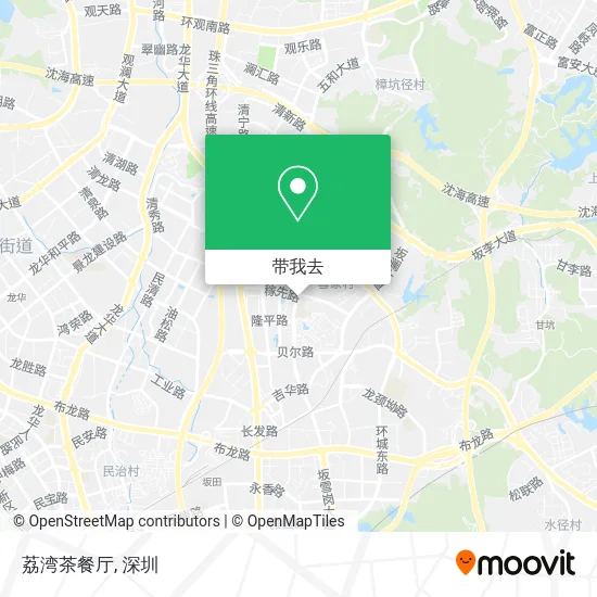 荔湾茶餐厅地图