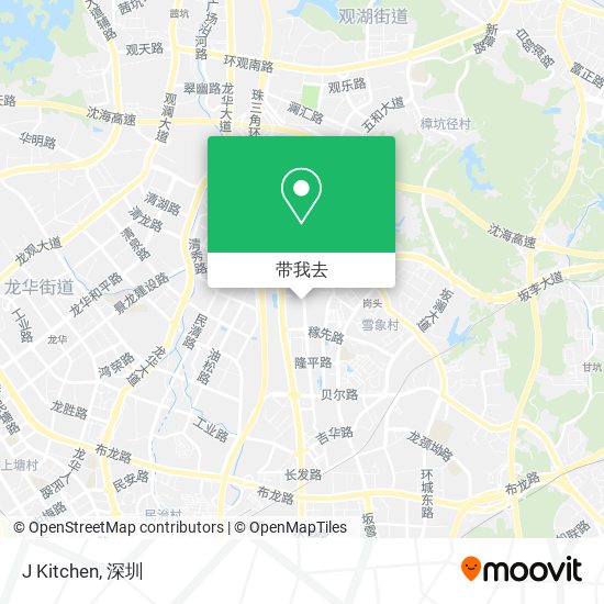 J Kitchen地图