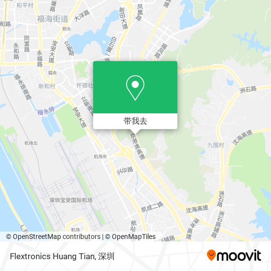 Flextronics Huang Tian地图