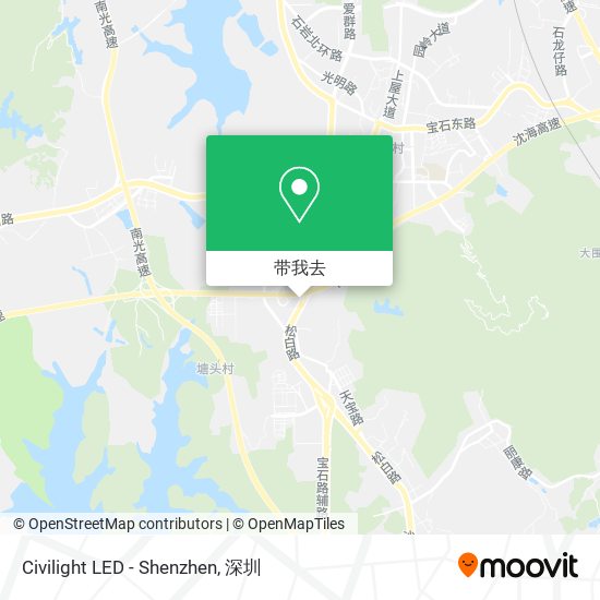 Civilight LED - Shenzhen地图
