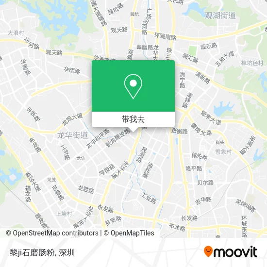 黎ji石磨肠粉地图