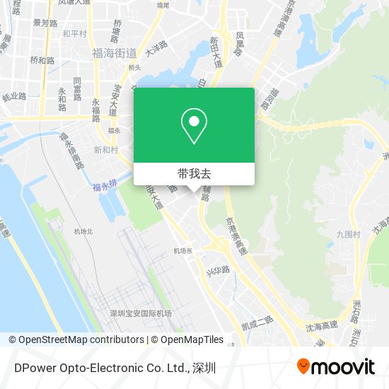 DPower Opto-Electronic Co. Ltd.地图