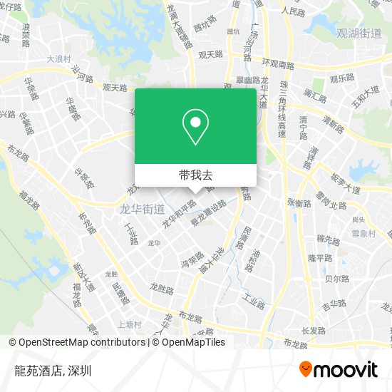 龍苑酒店地图