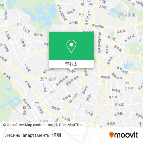 Лесины апартаменты地图