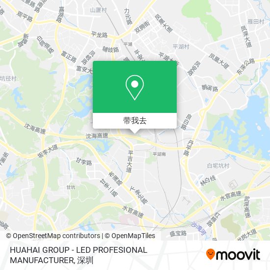 HUAHAI GROUP - LED PROFESIONAL MANUFACTURER地图