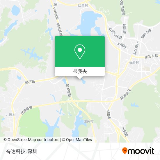 奋达科技地图