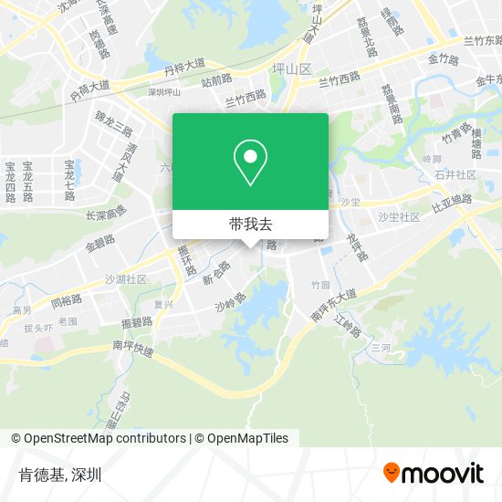 肯德基地图