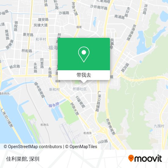 佳利菜館地图