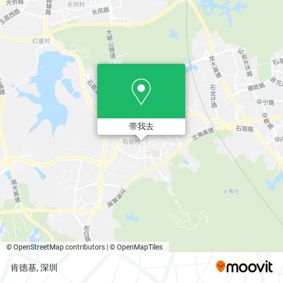 肯德基地图