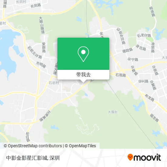 中影金影星汇影城地图