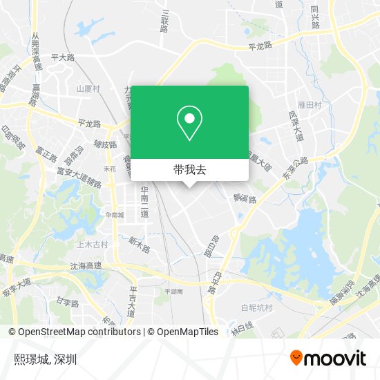 熙璟城地图