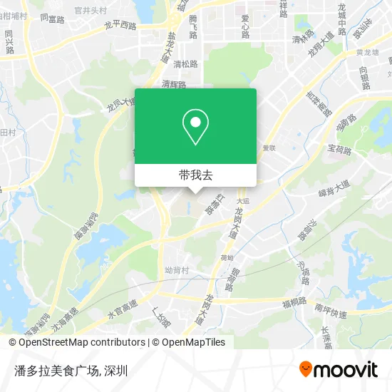潘多拉美食广场地图