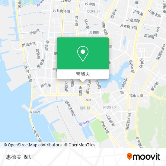 惠德美地图